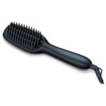 Beurer HS60 Style Pro Hair Straightening Brush with Ceramic Protective Coating Black