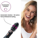 Beurer HT80 Style Pro Rotating Hot Air Hair brush with Ceramic coating 1000W Black