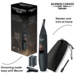 Beurer HR2000 Precision Trimmer for eyebrows, nose and ear hairs with batteries Black