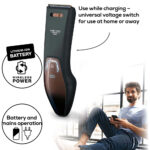 Beurer HR5000 Rechargeable Hair Clipper 3-33mm cutting lengths Black