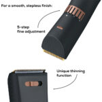 Beurer HR5000 Rechargeable Hair Clipper 3-33mm cutting lengths Black