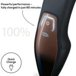 Beurer HR6000 MultiGroomer Face + Body Rechargeable Shaver Black