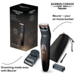 Beurer HR6000 MultiGroomer Face + Body Rechargeable Shaver Black