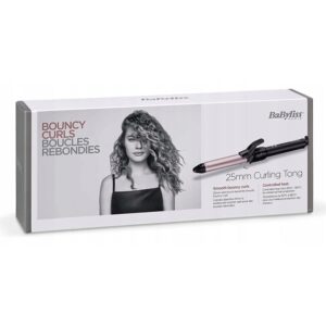 Babyliss C325E Touch Pro 180 25mm Curling Tong Black