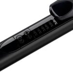 Babyliss C454E Rose Quartz 25-13mm Curling Wand Black