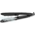 BaByliss ST492E Steam Straight Hair Straightener with titanium ceramic plates Black