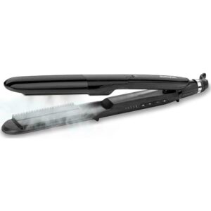BaByliss ST492E Steam Straight Hair Straightener with titanium ceramic plates Black