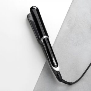 BaByliss ST397E Super Smooth Wide Hair Straightener with ceramic plates Black