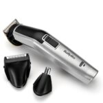 BaByliss MT726E Multigrooming-Set Titanium Rechargeable 8-in-1, Grooming Kit Silver
