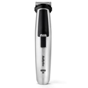 BaByliss MT726E Multigrooming-Set Titanium Rechargeable 8-in-1, Grooming Kit Silver