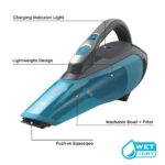Black & Decker WDA320J-QW Rechargeable Handheld vacuum cleaner 10.8V Blue