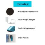 Black & Decker WDA320J-QW Rechargeable Handheld vacuum cleaner 10.8V Blue