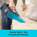 Black & Decker WDA320J-QW Rechargeable Handheld vacuum cleaner 10.8V Blue