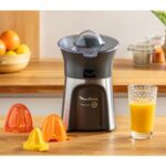 Moulinex PC603D10 Vitapress Direct Serve Citrus Press Juicer 150W Black