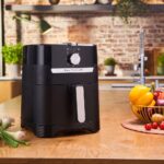 Moulinex EZ501810 Easy Fry & Grill Air Fryer 4.6L Single Bucket with 8 preset programs 1550W Black
