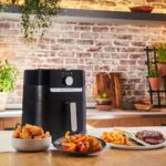 Moulinex EZ501810 Easy Fry & Grill Air Fryer 4.6L Single Bucket with 8 preset programs 1550W Black