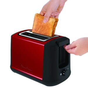 Moulinex LT340D11 2 Slots Toaster 850W Red
