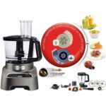 Moulinex FP827E10 DoubleForce 3 in 1 Food Processor 1000W Grey