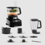 Moulinex FP821811 DoubleForce 2 in 1 Food Processor 1000W Black