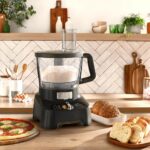 Moulinex FP821811 DoubleForce 2 in 1 Food Processor 1000W Black