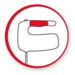 Moulinex HM450B10 Prep'Mix Hand Mixer 450W White