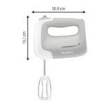 Moulinex HM450B10 Prep'Mix Hand Mixer 450W White