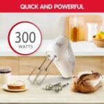 Moulinex HM3101B1 Quick Mix Hand Mixer 300W White