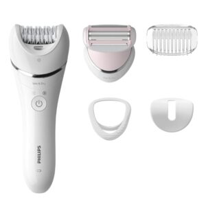 Philips BRE710/00 Series 8000 Wet and Dry Rechargeable Epilator White