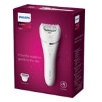 Philips BRE710/00 Series 8000 Wet and Dry Rechargeable Epilator White