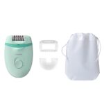 Philips BRE265/00 Satinelle Essential Compact Corded Epilator Green
