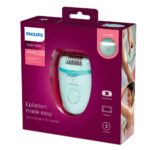 Philips BRE265/00 Satinelle Essential Compact Corded Epilator Green