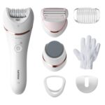 Philips BRE730/00 Series 8000 Wet and Dry Rechargeable Epilator White
