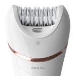 Philips BRE730/00 Series 8000 Wet and Dry Rechargeable Epilator White