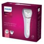 Philips BRE730/00 Series 8000 Wet and Dry Rechargeable Epilator White
