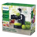 Philips HR1889/70 Viva Collection Slow Juicer 150W Black