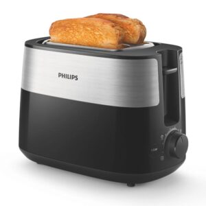 Philips HD2516/90 Daily Collection 2 Slots Toaster 900W Black