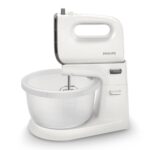 Philips HR3745/00 Series 5000 Hand Mixer with Rotating Bowl 450W White