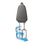 Philips HR3745/00 Series 5000 Hand Mixer with Rotating Bowl 450W White