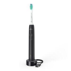 Philips HX3671/14 Sonicare Series 3100 Rechargeable Sonic Electric Toothbrush Black