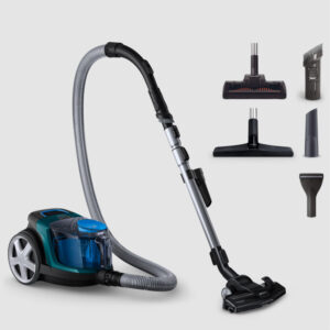 Philips FC9334/09 PowerPro Compact Bagless Cylinder Vacuum Cleaner 900W Green