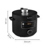 Moulinex CE7548 TurboCuisine Multicooker 5L 1090W Black