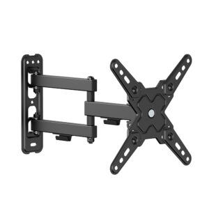 Napofix® 055 Full Motion Double Arm TV Wall Mount 13" - 43" Black