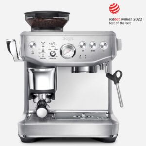 Sage SES876BSS4GUK1 the Barista Express™ Impress Bean to Cup Espresso Coffee Machine Stainless Steel