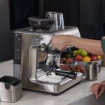 Sage SES876BSS4GUK1 the Barista Express™ Impress Bean to Cup Espresso Coffee Machine Stainless Steel