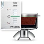 Sage SES876SST4GUK1 the Barista Express™ Impress Been to Cup Espresso Coffee Machine White