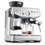 Sage SES876SST4GUK1 the Barista Express™ Impress Been to Cup Espresso Coffee Machine White