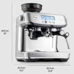 Sage SES878BST4GUK1 the Barista Pro™ Been to Cup Espresso Coffee Machine Black Stainless Steel