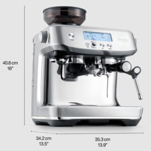 Sage SES878BST4GUK1 the Barista Pro™ Been to Cup Espresso Coffee Machine Black Stainless Steel
