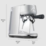 Sage SES450BSS4GUK1 the Bambino™ Manual Espresso Coffee Machine Brushed Stainless Steel