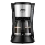 Ufesa CG7125 Capriccio 12 Deluxe Filter/Drip Coffee Maker 12cups 680W Black